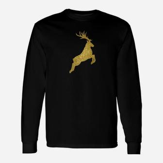 Xmas Reindeer Reindeer Christmas Dog Long Sleeve T-Shirt - Seseable