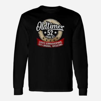 Zum 52 Geburtstag Oldtimer 52 Jahre Langarmshirts - Seseable