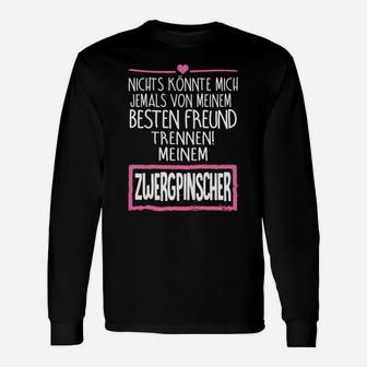 Zwergpinscher Best Friends Langarmshirts, Schwarzes für Hundeliebhaber - Seseable