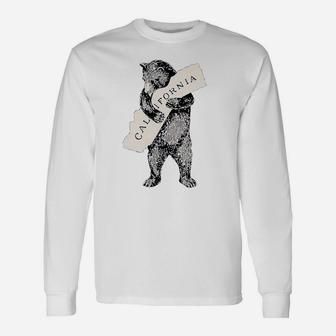 1913 Vintage Cali Bear California Long Sleeve T-Shirt - Seseable