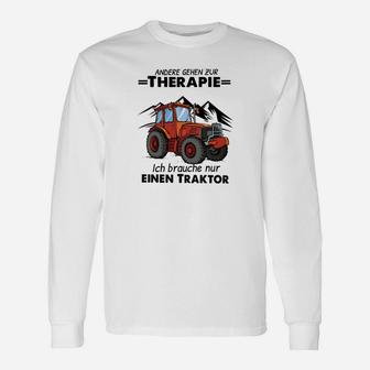 Andere Gehen Zur Therapie Tractor Langarmshirts - Seseable