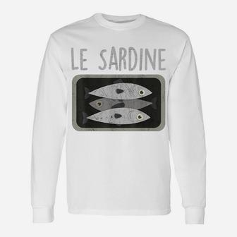 Anti-salvini Anti Lega Le Sardine Italia The Sardines T-shirt Long Sleeve T-Shirt - Seseable