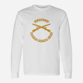 Army Infantry United Stated Army Long Sleeve T-Shirt - Seseable