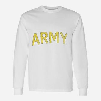 Army Pt Style Long Sleeve T-Shirt - Seseable