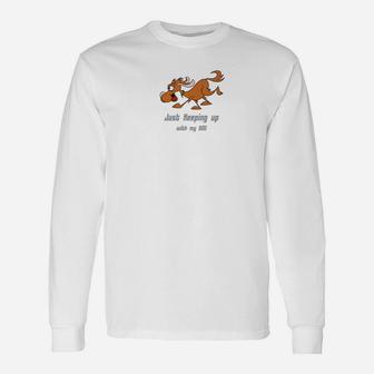 Art Dog Agility Red Spaniel Long Sleeve T-Shirt - Seseable
