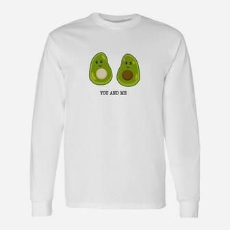 Avocado Liebe You And Me  Geschenk Idee Langarmshirts - Seseable