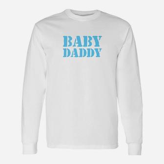 Baby Daddy Best Dad Christmas Long Sleeve T-Shirt - Seseable