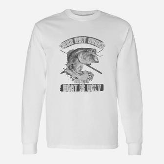 Your Bait Sucks And Your Boat Is Ugly Long Sleeve T-Shirt - Seseable
