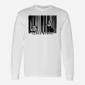 Barcode Prison Long Sleeve T-Shirt - Seseable
