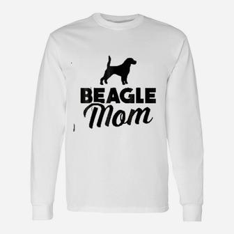 Beagle Mom Beagle Dog Long Sleeve T-Shirt - Seseable