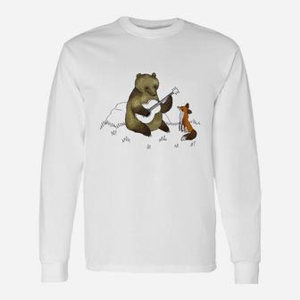 Bear Bear Shirts Long Sleeve T-Shirt | Seseable UK