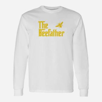The Bee Keeper Father Beekeeping Long Sleeve T-Shirt - Seseable