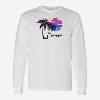 Bermuda Beach Cruise Paradise Vacation Souvenir Premium Long Sleeve T-Shirt - Seseable