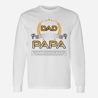 Beschränkung Papa Unbällbar Langarmshirts - Seseable