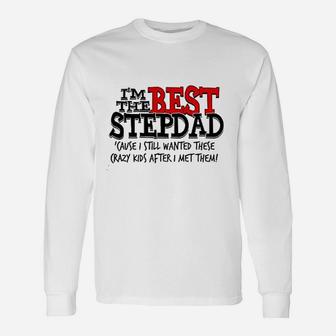 Best Stepfather Light, best christmas gifts for dad Long Sleeve T-Shirt - Seseable