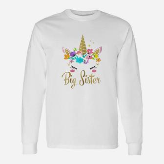 Big Sister I Am Going To Be A Big Sister Long Sleeve T-Shirt - Seseable