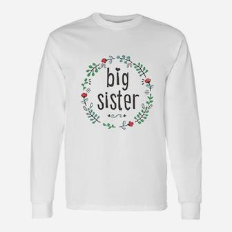 Big Sisters And Little Sisters Sibling Long Sleeve T-Shirt - Seseable