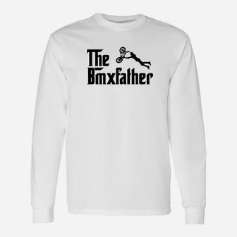 The Bmx Father Bike Racing Dad Long Sleeve T-Shirt - Seseable