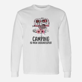 Camping Liebhaber Langarmshirts, Wohnwagen Motiv & Spruch - Seseable