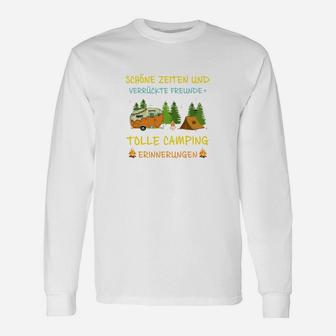 Camping Verrückte Freunde Langarmshirts - Seseable