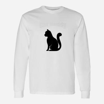 The Cat Daddy, dad birthday gifts Long Sleeve T-Shirt - Seseable