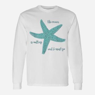 Cruise the Ocean Is Calling And I Must Go Long Sleeve T-Shirt | Seseable CA