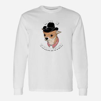 Cute Dog Internet Meme Wot N Tarnation Long Sleeve T-Shirt - Seseable