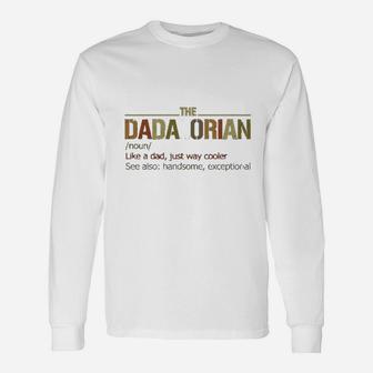 The Dadalorian Definition Like A Dad Just Way Cooler Classic Long Sleeve T-Shirt - Seseable