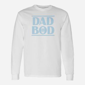 Daddy Life Shirts Dad Bod S Father Papa Men Long Sleeve T-Shirt - Seseable