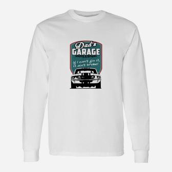 Dad's Garage Long Sleeve T-Shirt - Seseable