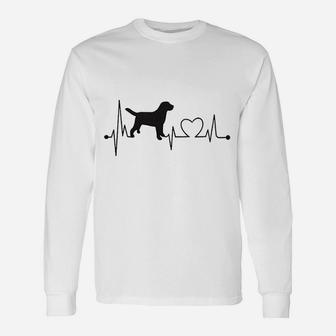 Dog Heartbeats Long Sleeve T-Shirt - Seseable