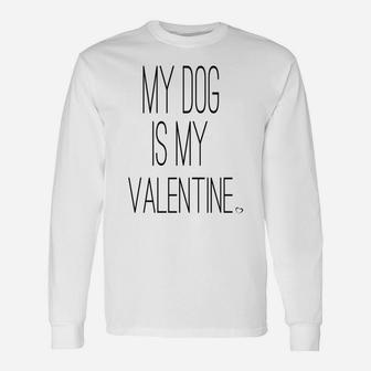 Dog Valentine Long Sleeve T-Shirt - Seseable