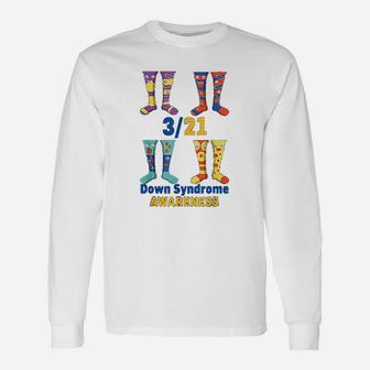 Down Syndrome Day Down Syndrome Chromosome Long Sleeve T-Shirt | Seseable CA