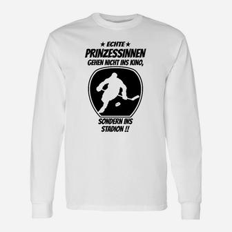 Echte Eishockey Prinzessinen Langarmshirts - Seseable