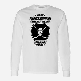 Echte Eishockey Prinzessinen Langarmshirts - Seseable