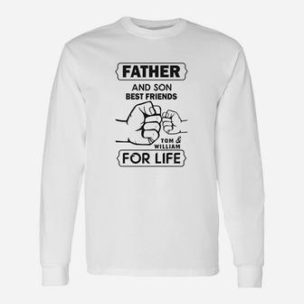 Father And Son Best Friends For Life Long Sleeve T-Shirt - Seseable