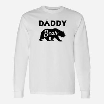 Fathers Day From Wife Son Daughter Baby Daddy Bear Premium Long Sleeve T-Shirt - Seseable