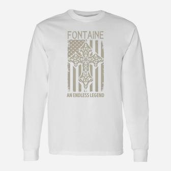 Fontaine An Endless Legend Name Shirts Long Sleeve T-Shirt - Seseable