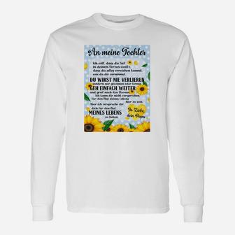 Ge Decke Ein Meine Tochter Papa Langarmshirts - Seseable