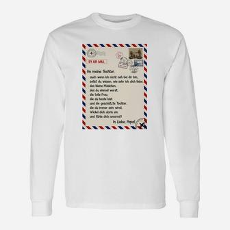 Ge Ein Meine Tochter Papa Langarmshirts - Seseable