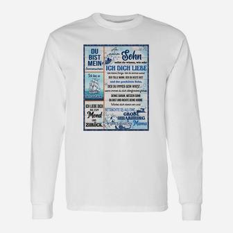 Ge Ein Meinen Sohn Mama Long Sleeve T-Shirt - Seseable