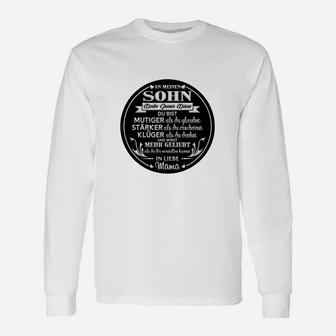 Ge Ein Meinen Sohn Mama Long Sleeve T-Shirt - Seseable