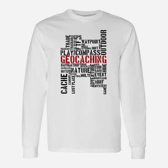 Geocaching Mental Connection Langarmshirts - Seseable