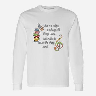 Give Me Coffee Or Music Coffee And Music Lovers Long Sleeve T-Shirt - Seseable