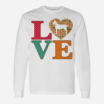 Great Dane Love Great Dane Dogs Long Sleeve T-Shirt - Seseable