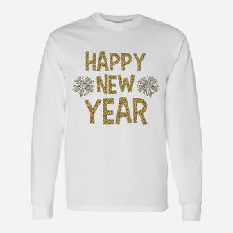 Happy New Year 2022 Celebration New Years Eve Long Sleeve T-Shirt - Seseable