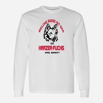 Hunde-Fans Langarmshirts Welche Rasse? Harzer Fuchs natürlich! - Seseable