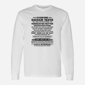 Ich Bin Ein Dlucklichen Tochter Langarmshirts - Seseable