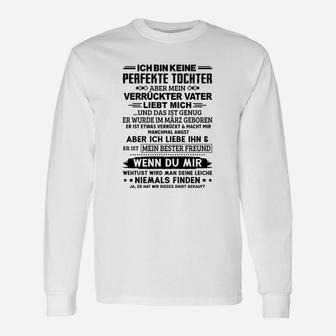 Ich Bin Keine Perfekte Tochter Langarmshirts - Seseable