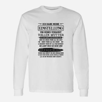 Ich Habe Meine Einstellung Langarmshirts - Seseable